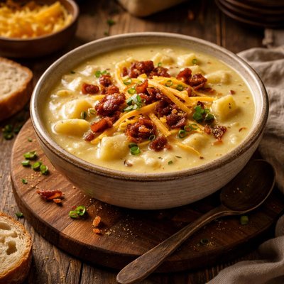 Image of Cheese and Potato Soup