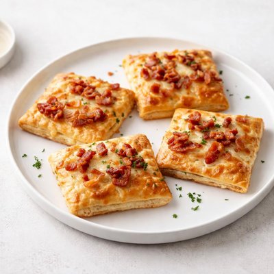 Image of Cheese Bacon Crescent Squares