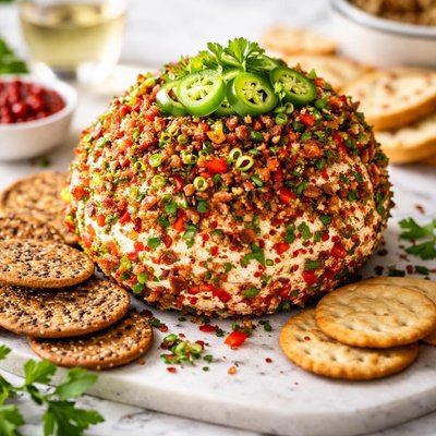 Image of Cheese Ball Pate the Spicy Way