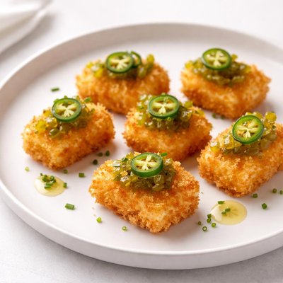 Image of Cheese Bites with Jalapeno Jelly