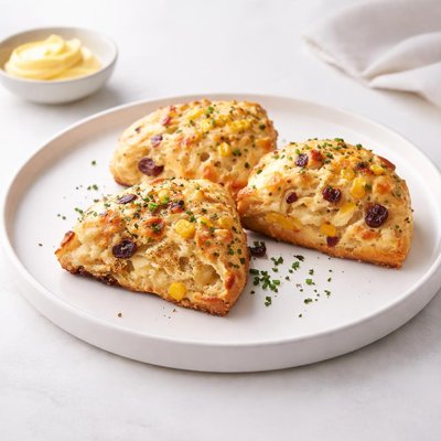 Image of Cheese Board Corn Cherry Scones