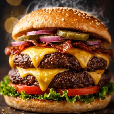 Image of Cheese Burgers the Science That Produces Burger Perfectio