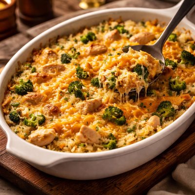 Image of Cheese Chicken and Rice Casserole