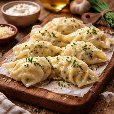 Image of Cheese Chive Dumplings