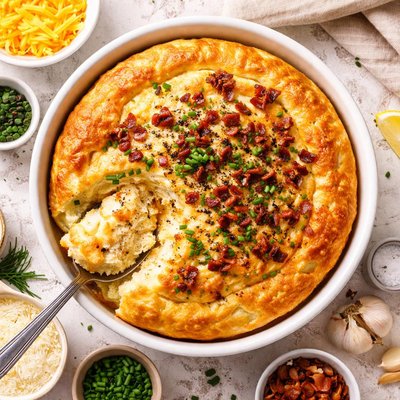 Image of Cheese Grits Souffle