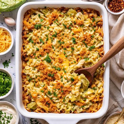Image of Cheese N Cabbage Casserole