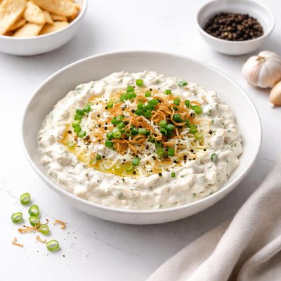 Image of Cheese Onion and Garlic Dip