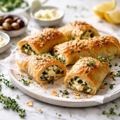 Image of Cheese Pastries Vegetarian Epicure