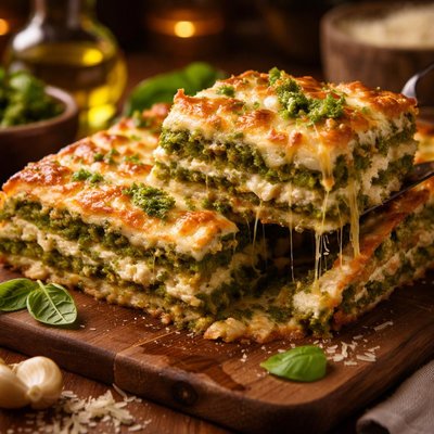 Image of Cheese Pesto Lasagna