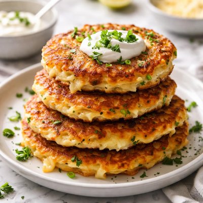 Image of Cheese Potato Pancakes