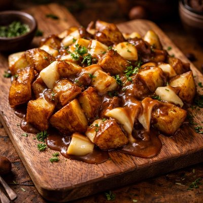Image of Cheese Potatoes Poutine Precurser