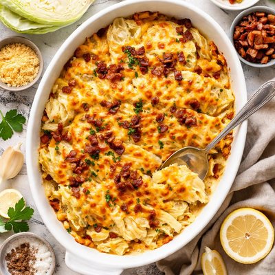 Image of Cheese Scalloped Cabbage