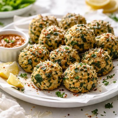 Image of Cheese Spinach Balls