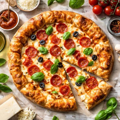 Image of Cheese Stuffed Crust Pizza