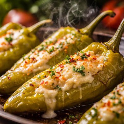 Image of Cheese Stuffed Cubanelle Peppers
