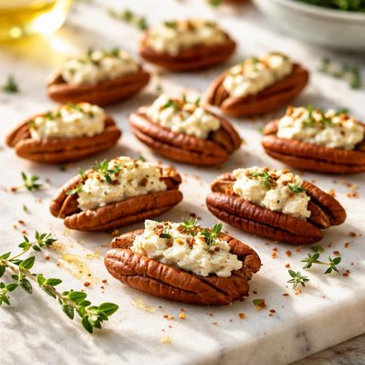 Image of Cheese Stuffed Pecans