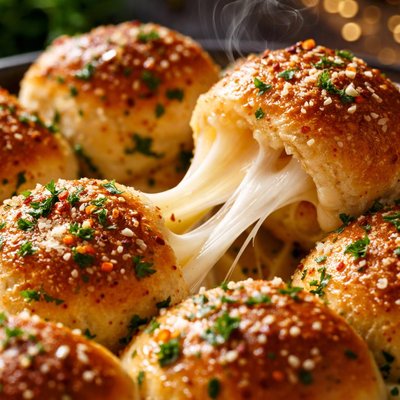 Image of Cheese Stuffed Pull Apart Appetizers