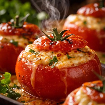 Image of Cheese Stuffed Tomatoes