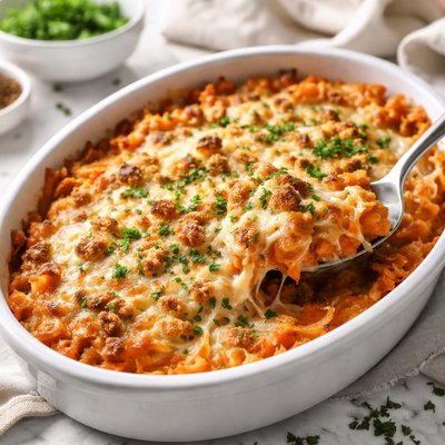 Image of Cheese Topped Sweet Potato Casserole