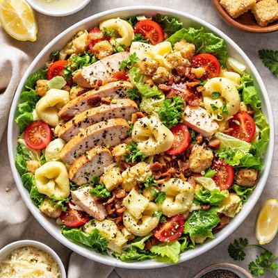 Image of Cheese Tortellini Caesar Salad