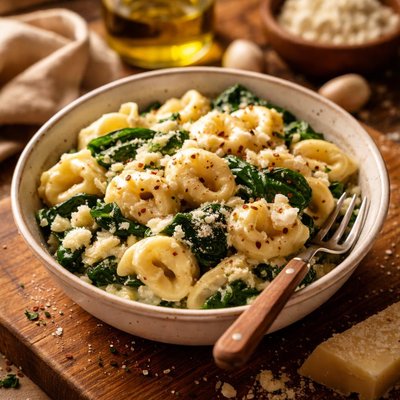 Image of Cheese Tortellini with Spinach Goat Cheese