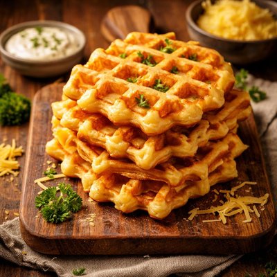 Image of Cheese Waffles