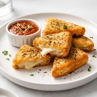 Image of Cheese Wedges Made with Frozen Biscuits