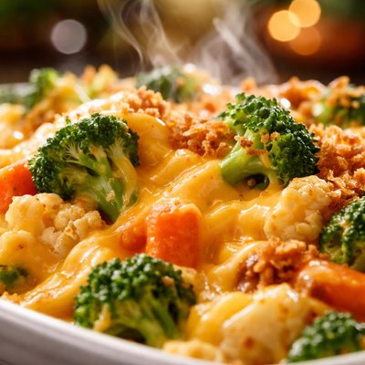 Image of Cheese Whiz Veggie Casserole