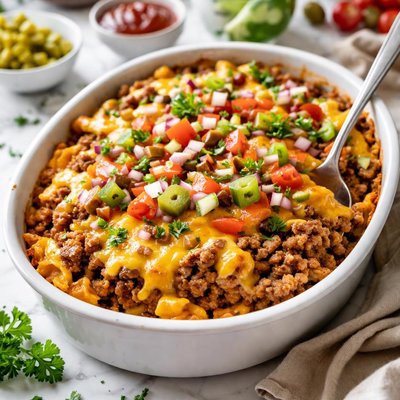 Image of Cheeseburger Bake