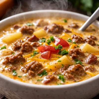 Image of Cheeseburger Chowder
