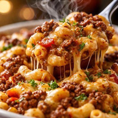 Image of Cheeseburger Macaroni Casserole