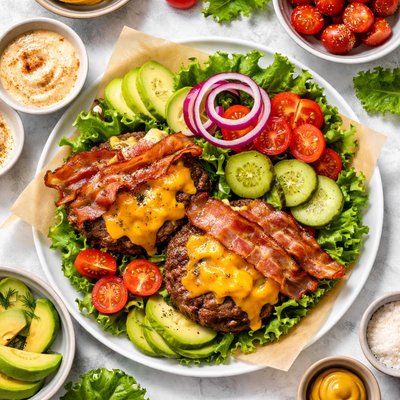 Image of Cheeseburger Patty Deluxe