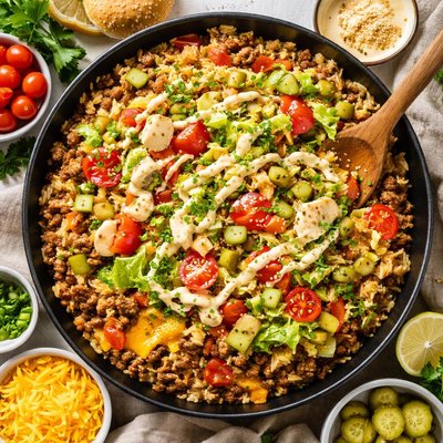 Image of Cheeseburger Rice