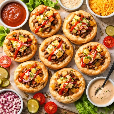Image of Cheeseburger Tarts