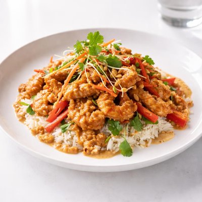 Image of Cheesecake Factory Bang Bang Chicken and Shrimp by Todd Wilbur