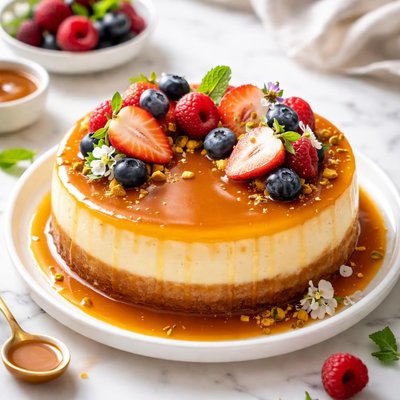 Image of Cheesecake Flan