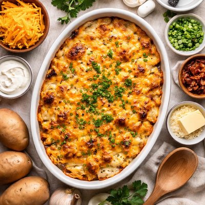 Image of Cheesiest Easiest Potatoes