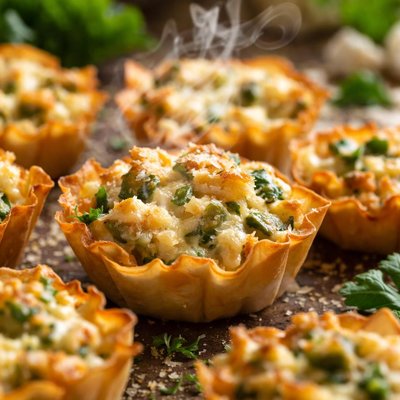 Image of Cheesy Artichoke Cups