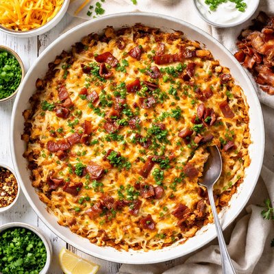 Image of Cheesy Bacon Hash Browns