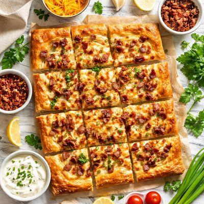 Image of Cheesy Bacon Puff