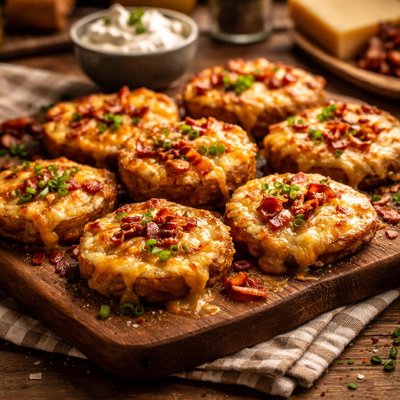Image of Cheesy Bacon Rounds