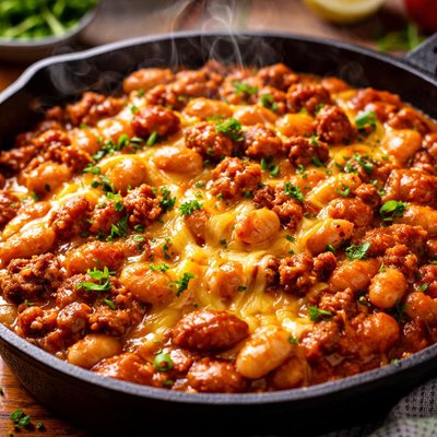 Image of Cheesy Baked Beans
