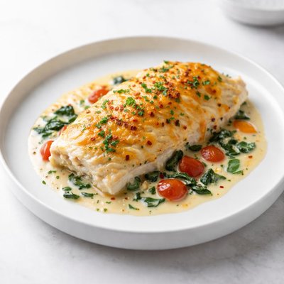 Image of Cheesy Baked Fillet of Fish Casserole