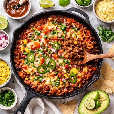 Image of Cheesy Barbecue Beef