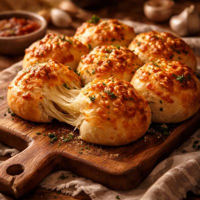 Image of Cheesy Bread Rolls