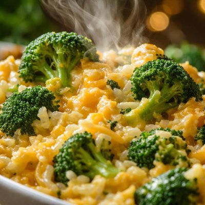 Image of Cheesy Broccoli Rice Casserole