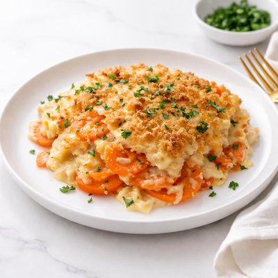 Image of Cheesy Carrot Casserole