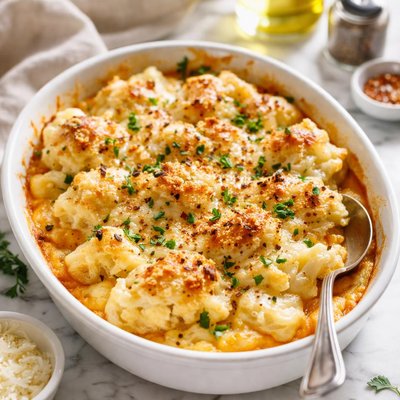 Image of Cheesy Cauliflower Gratin