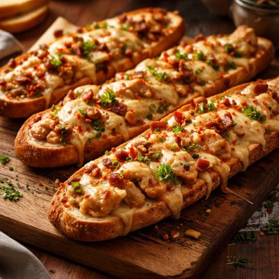 Image of Cheesy Chicken Baguette