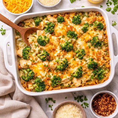 Image of Cheesy Chicken Broccoli Casserole